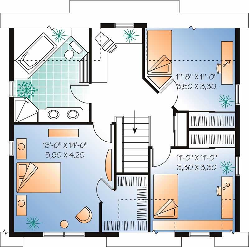 SECOND FLOOR PLAN