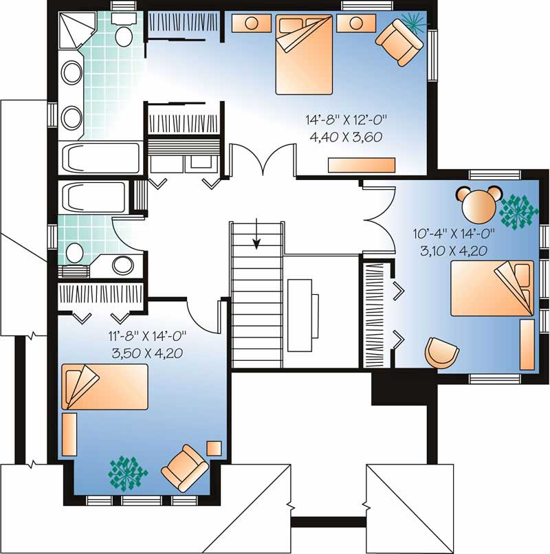 SECOND FLOOR PLAN