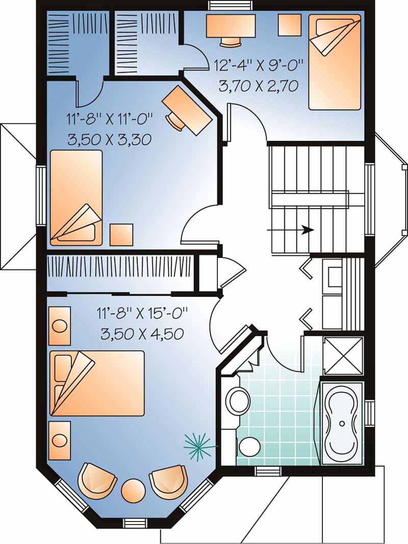SECOND FLOOR PLAN