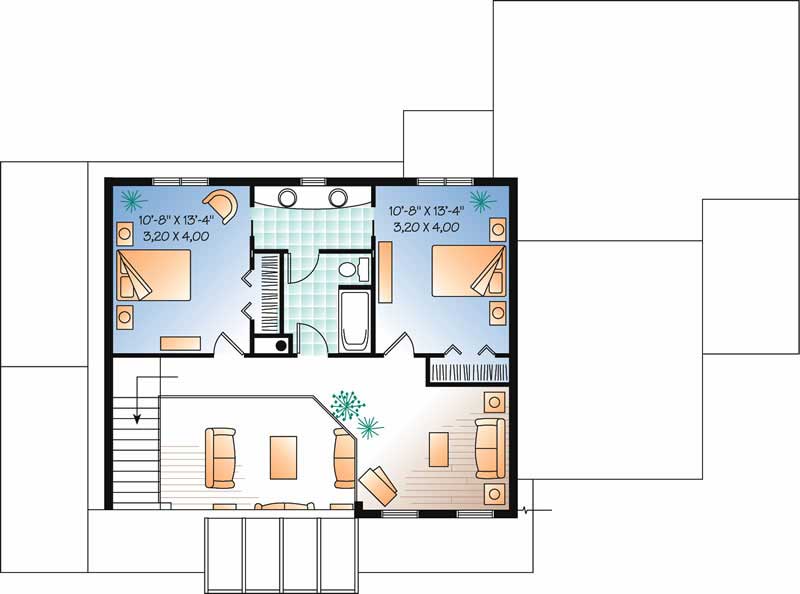 SECOND FLOOR PLAN