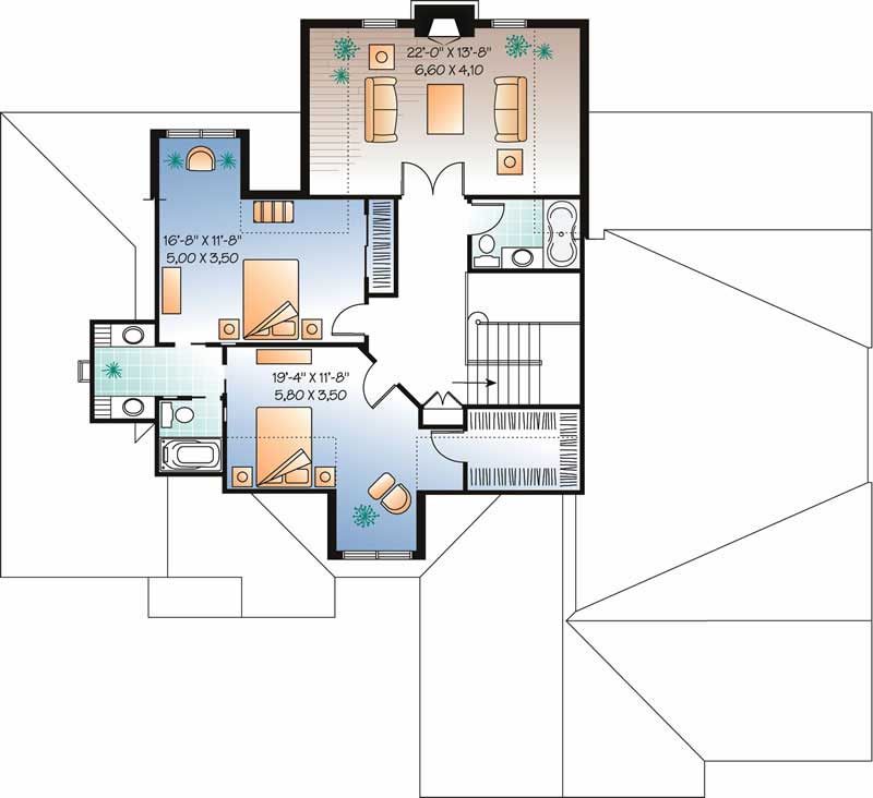 SECOND FLOOR PLAN