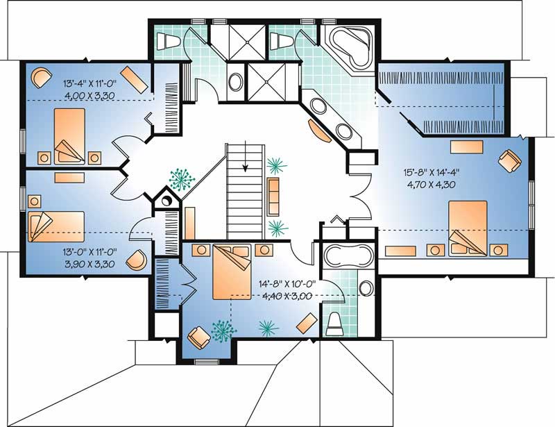 SECOND FLOOR PLAN