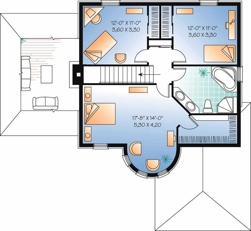 SECOND FLOOR PLAN