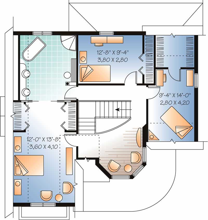SECOND FLOOR PLAN