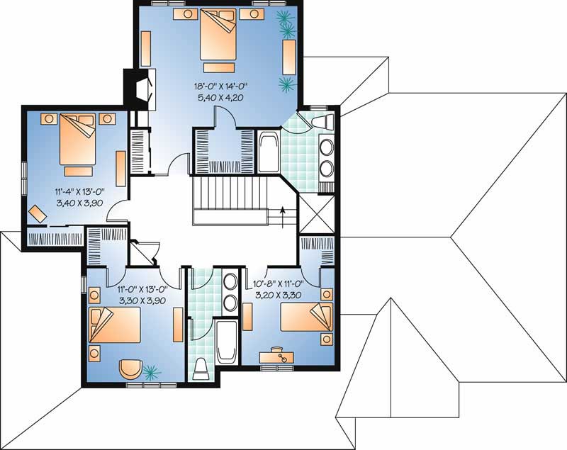 SECOND FLOOR PLAN