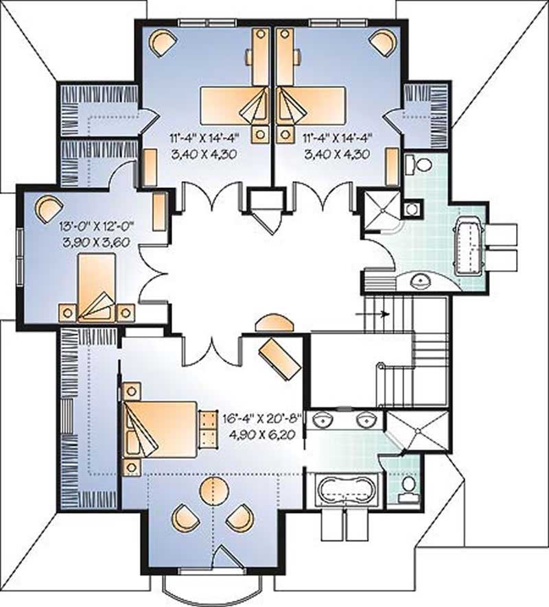 SECOND FLOOR PLAN