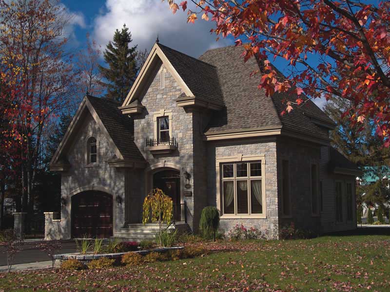 3-Bedroom, 1727 Sq Ft Contemporary Home Plan - 126-1421 - Main Exterior