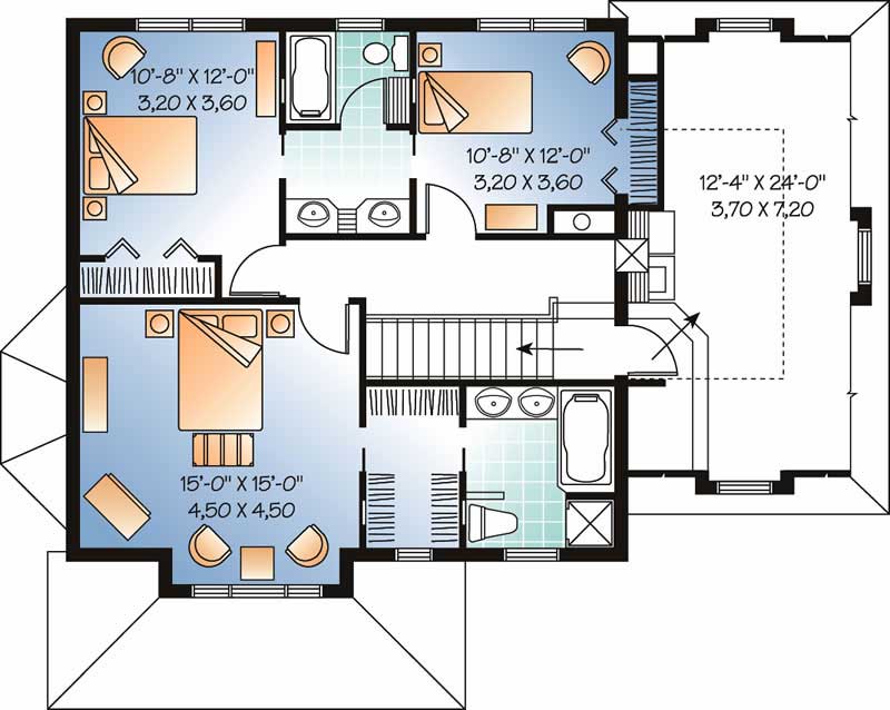 SECOND FLOOR PLAN