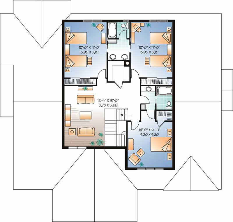 SECOND FLOOR PLAN
