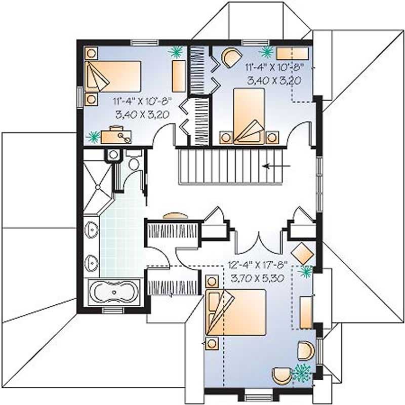 SECOND FLOOR PLAN