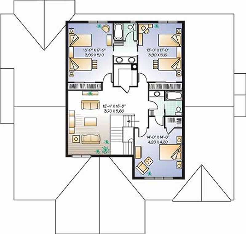 SECOND FLOOR PLAN