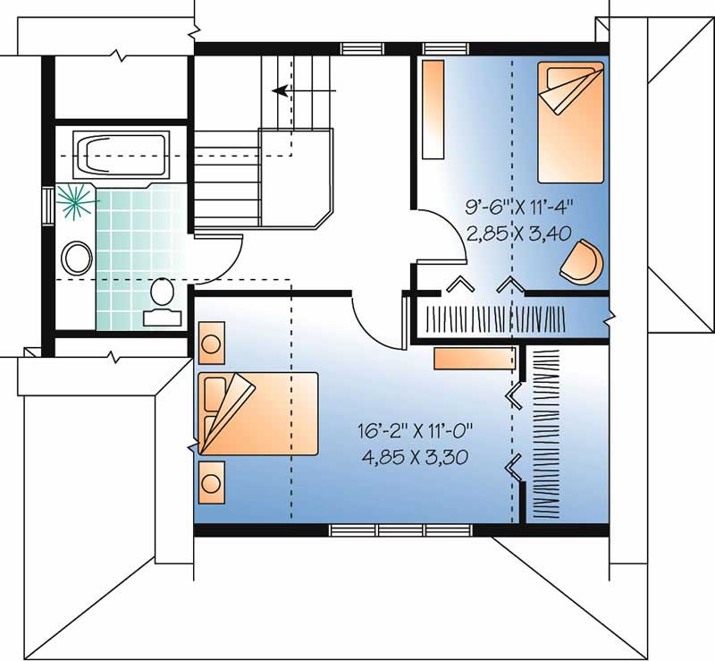 SECOND FLOOR PLAN