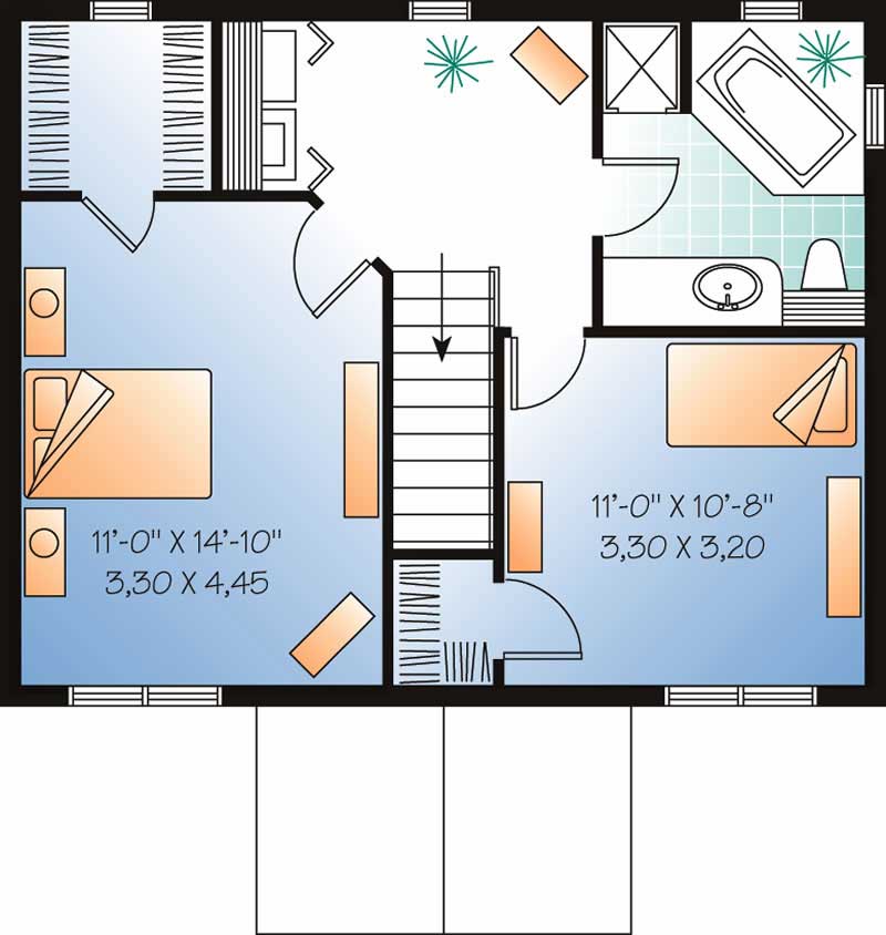 SECOND FLOOR PLAN
