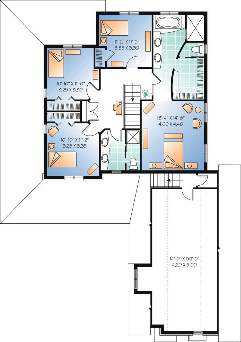 SECOND FLOOR PLAN