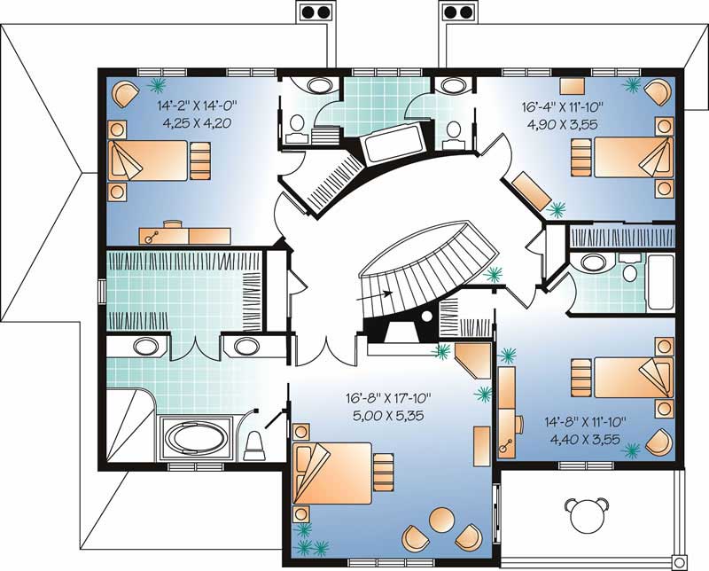 SECOND FLOOR PLAN