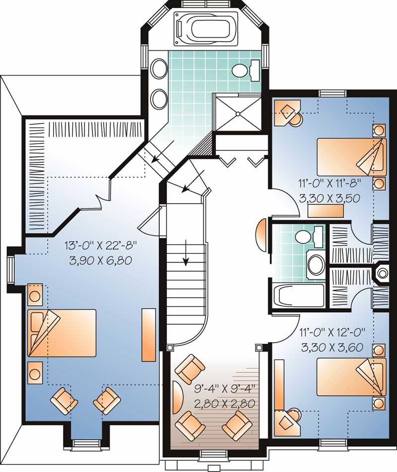 SECOND FLOOR PLAN