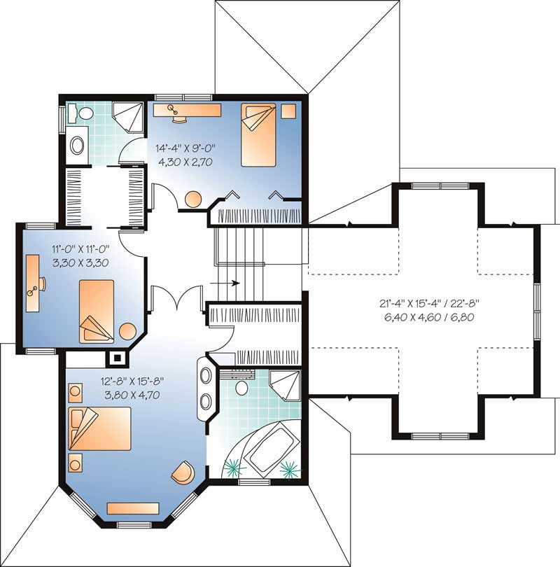 SECOND FLOOR PLAN