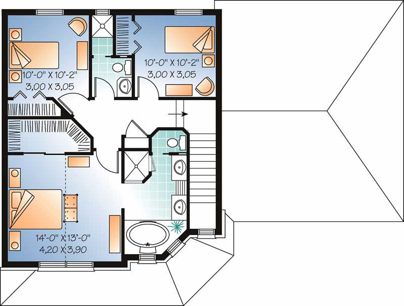 SECOND FLOOR PLAN