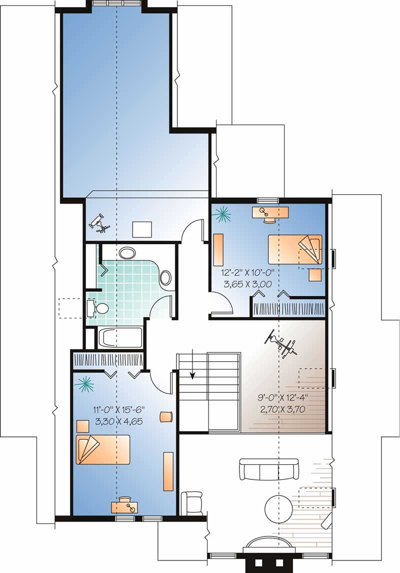SECOND FLOOR PLAN