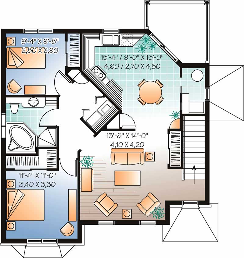SECOND FLOOR PLAN