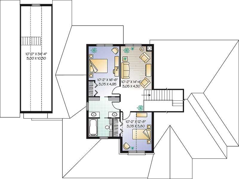 SECOND FLOOR PLAN