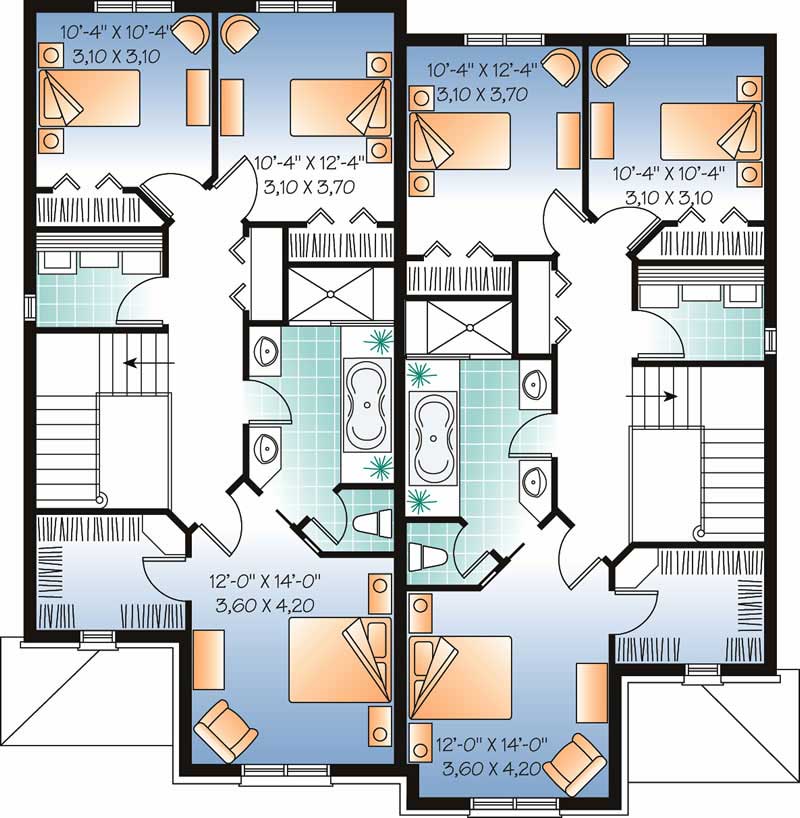 SECOND FLOOR PLAN