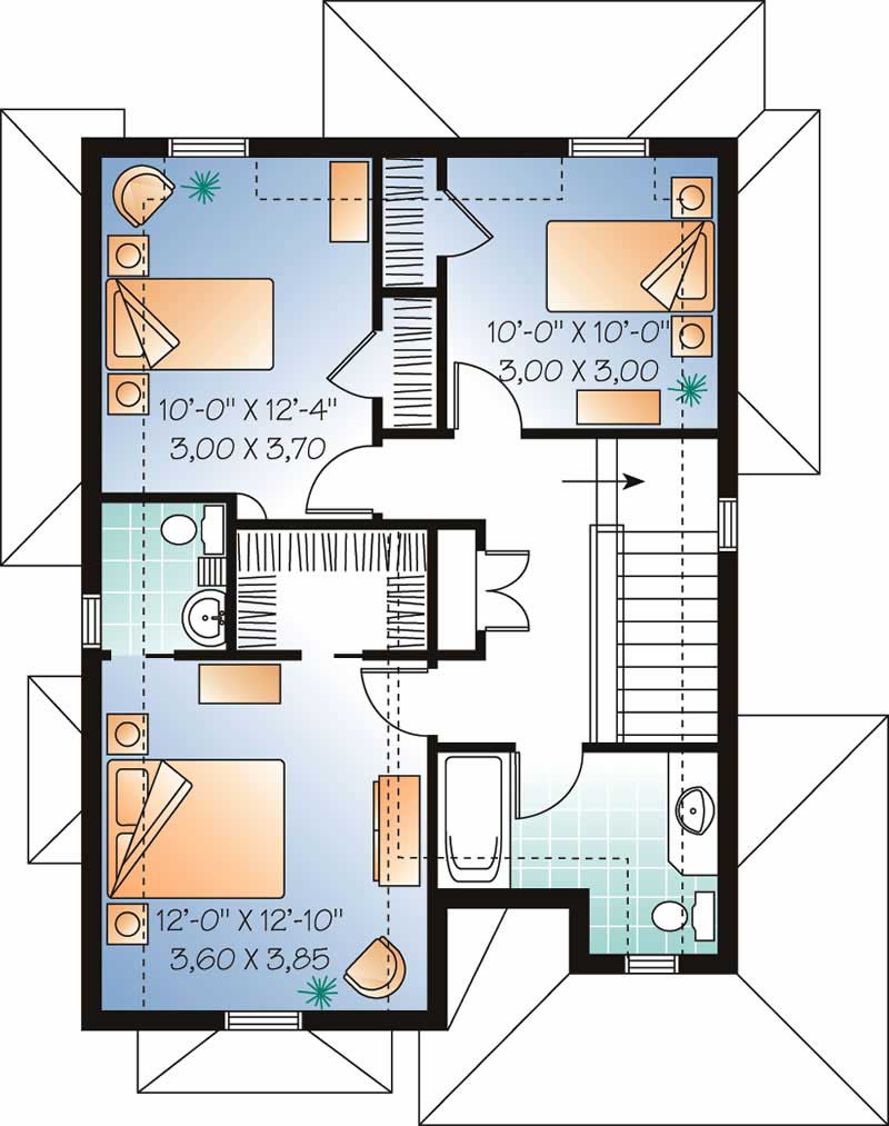 SECOND FLOOR PLAN