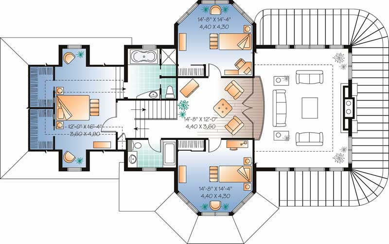SECOND FLOOR PLAN
