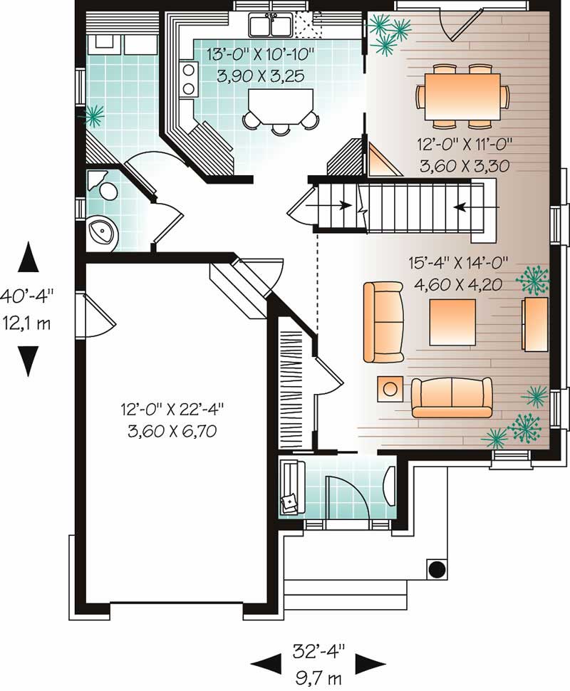 Floor Plan Main Level