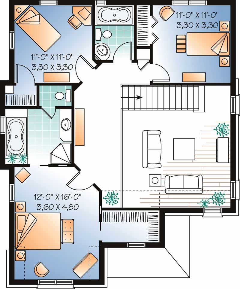 Floor Plan Upper Level