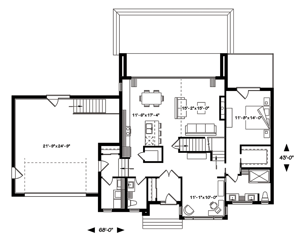 Floor Plan Main Level