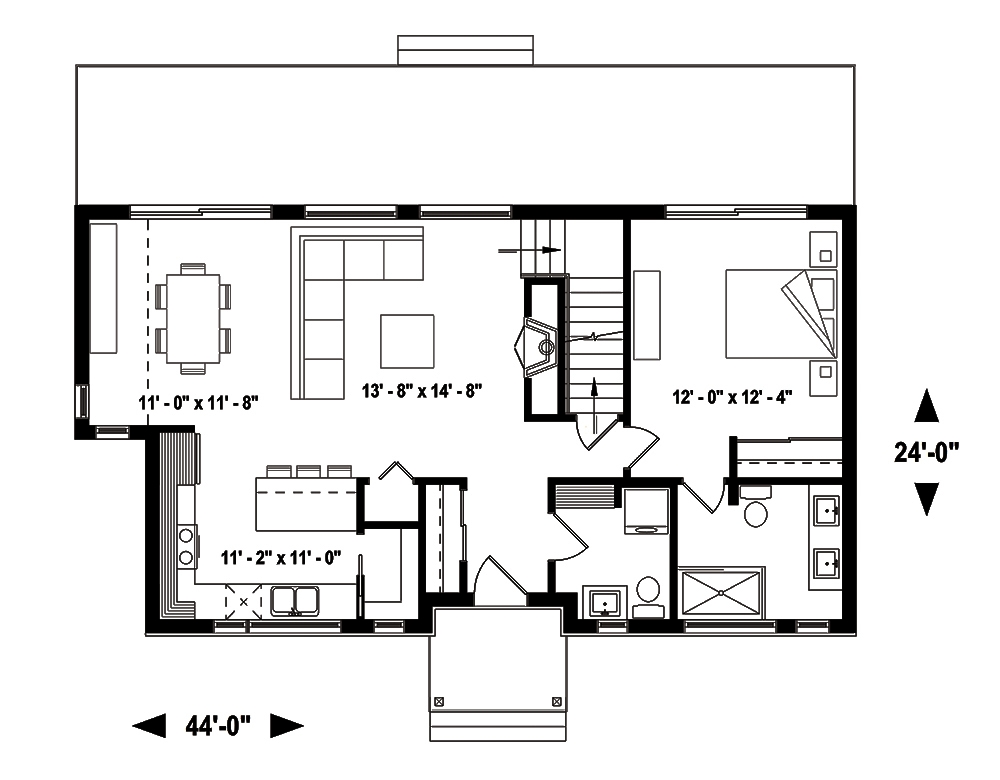 Floor Plan Main Level