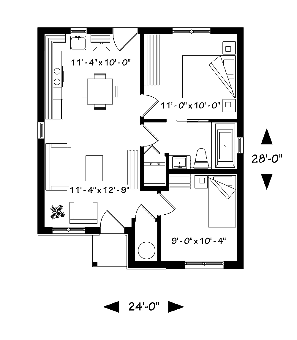 Floor Plan Main Level