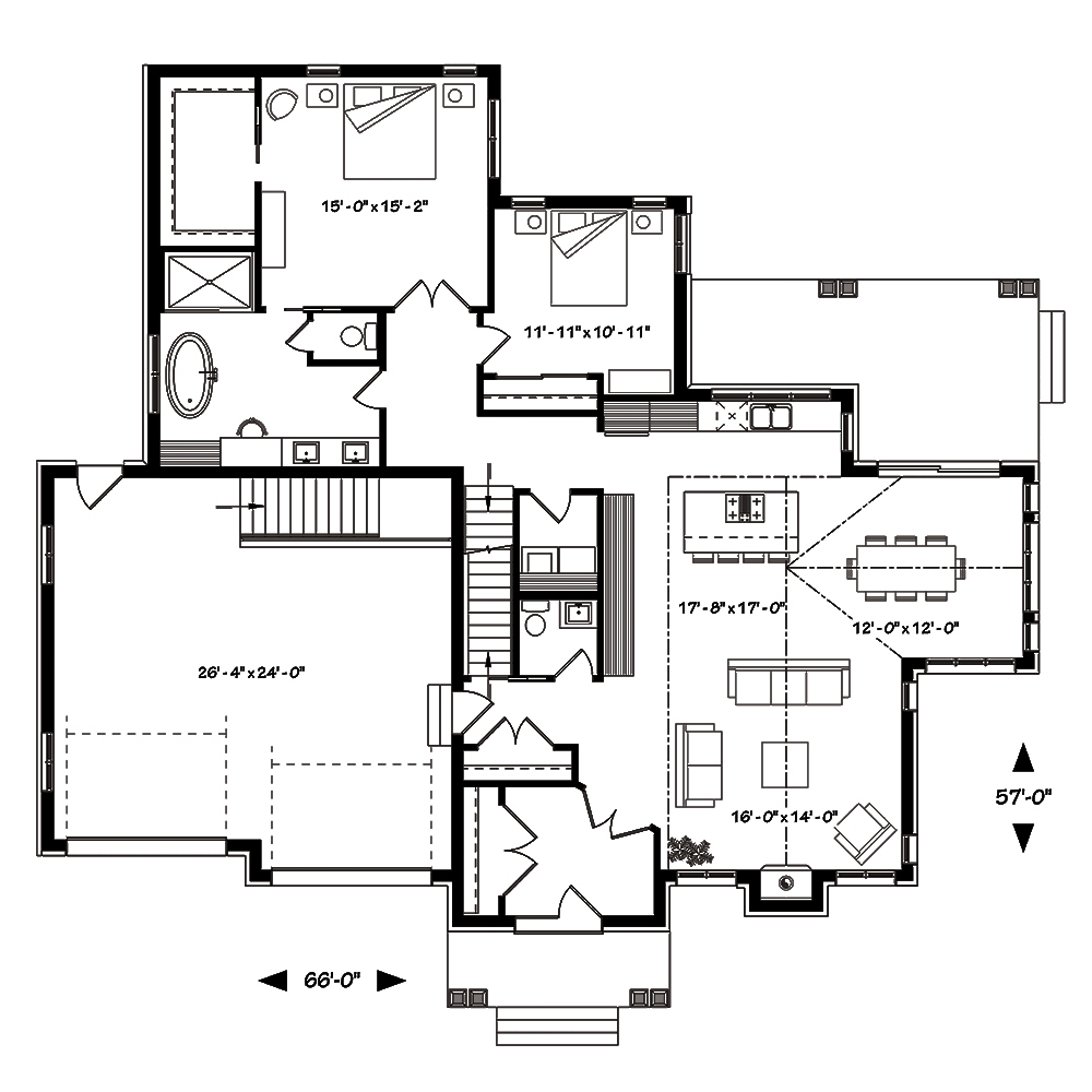 Floor Plan Main Level