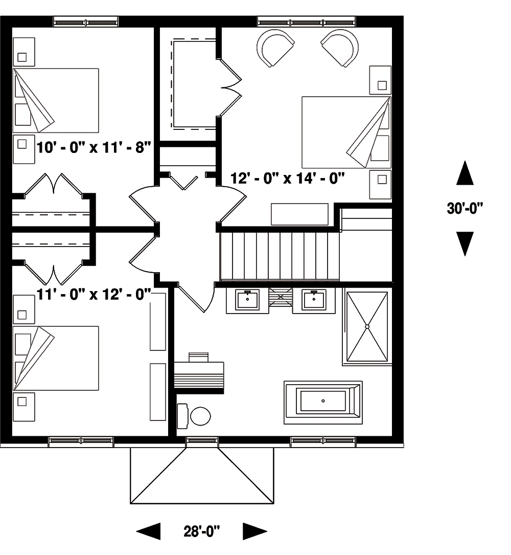 Floor Plan Upper Level