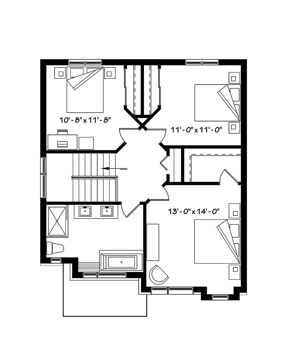 Floor Plan Upper Level