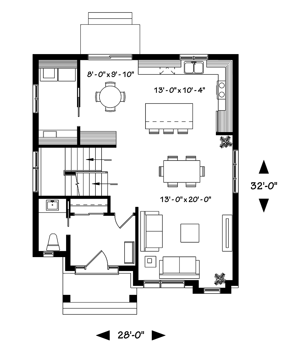 Floor Plan Main Level