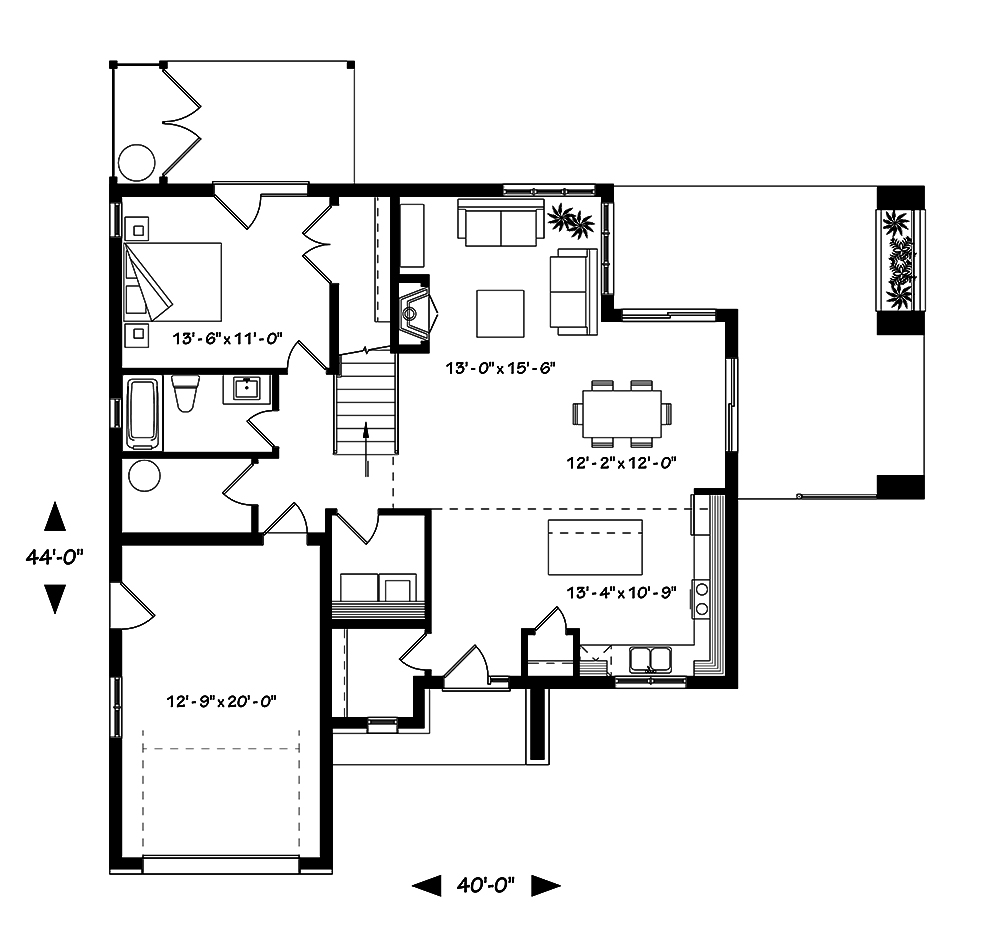 Floor Plan Main Level