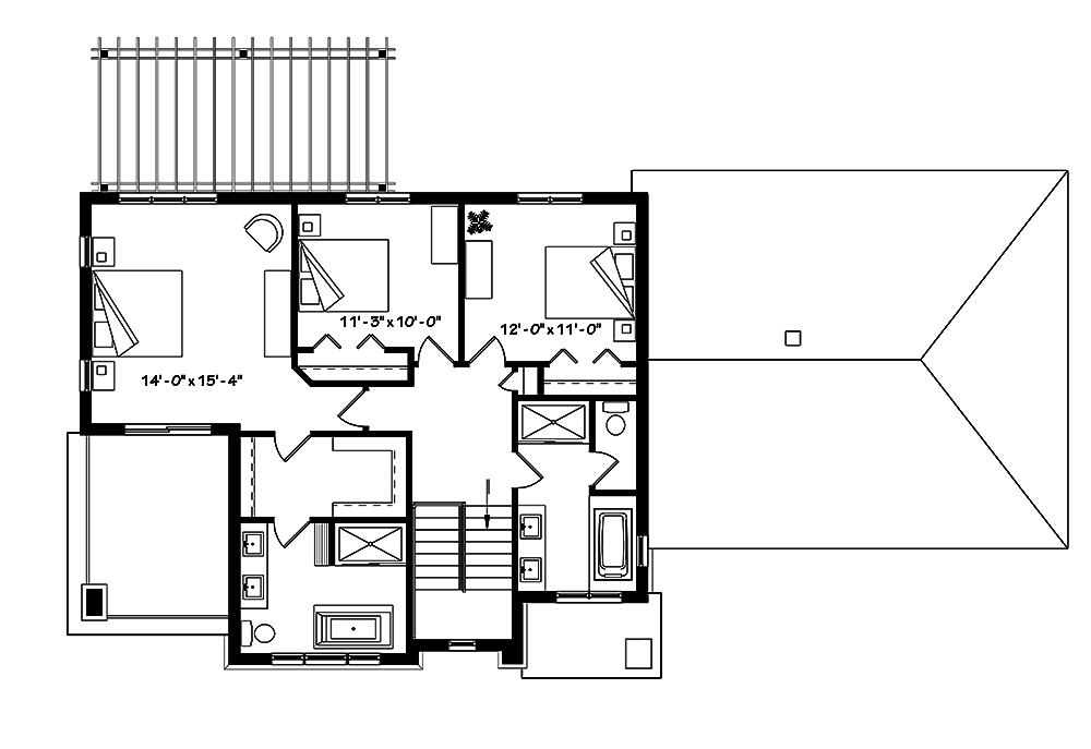 Floor Plan Upper Level