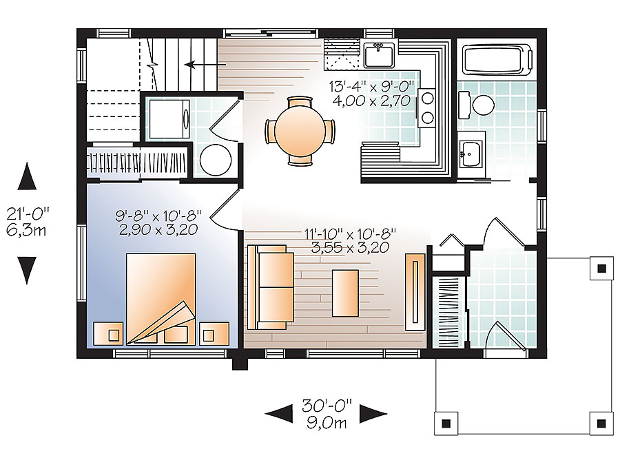 Floor Plan Main Level