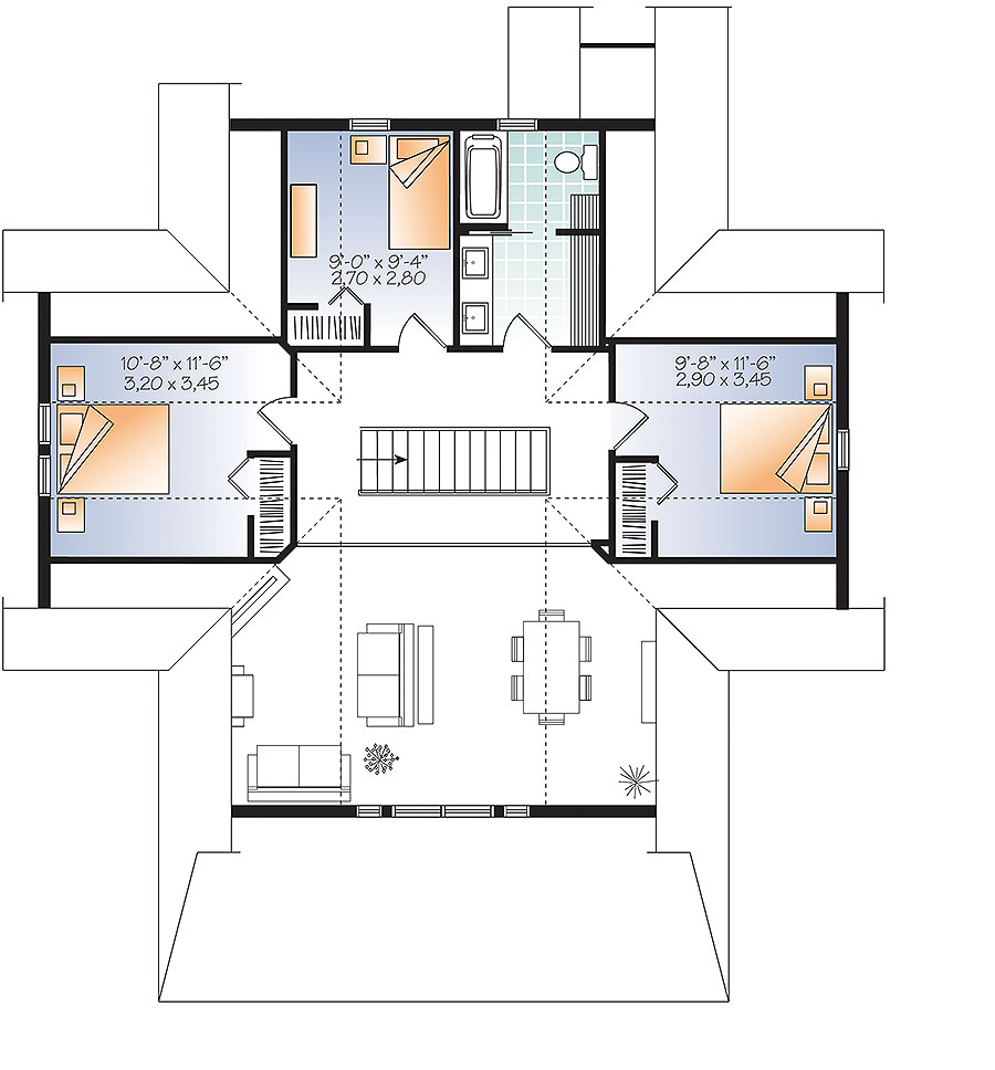 Floor Plan Upper Level