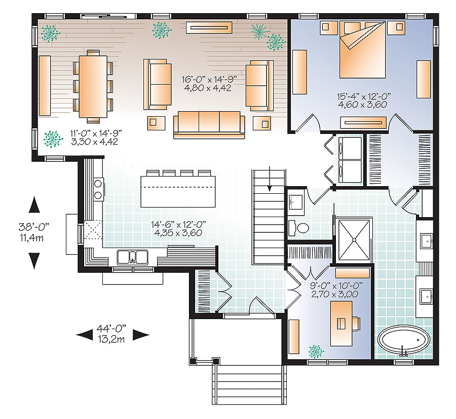 Floor Plan Main Level