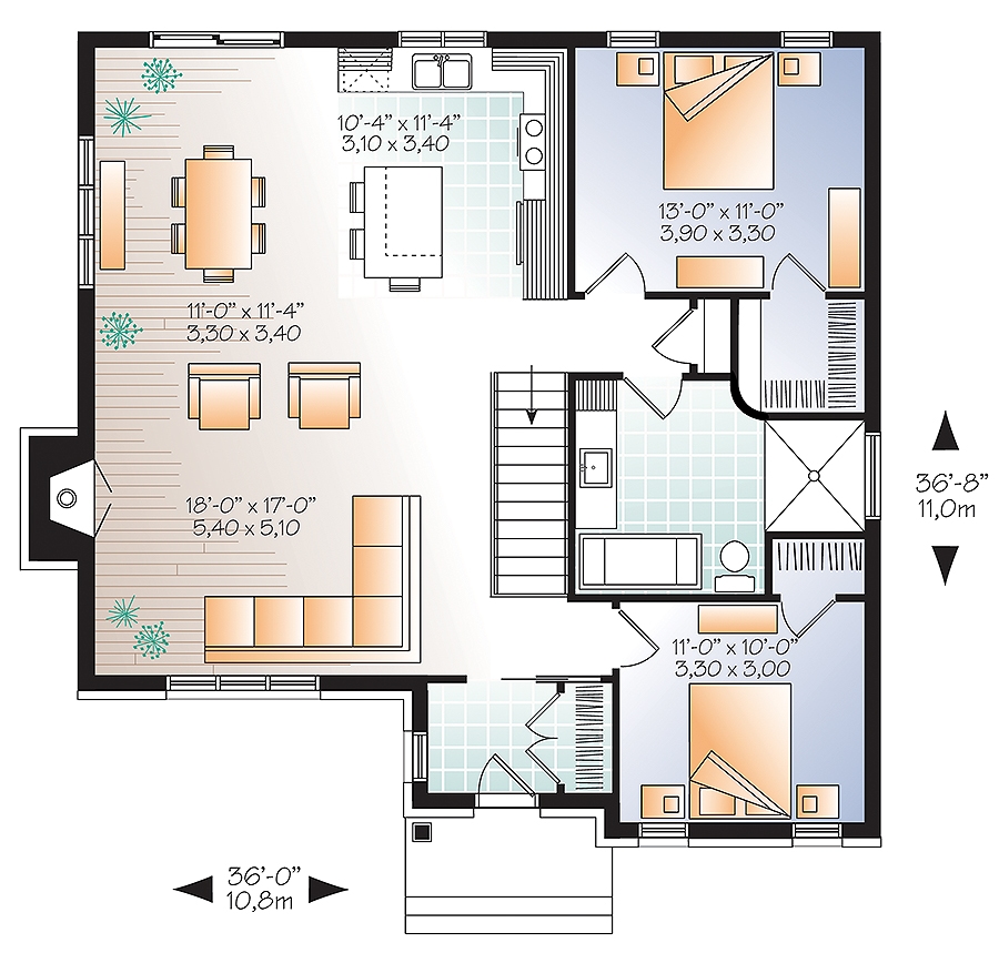 Floor Plan Main Level