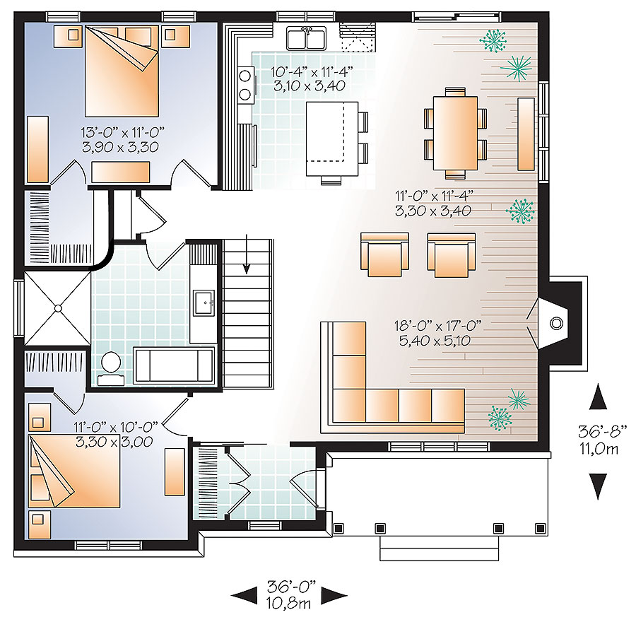 Floor Plan Main Level