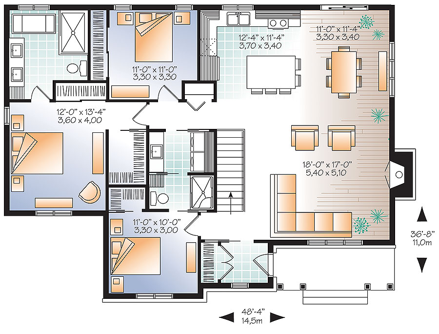 Floor Plan Main Level