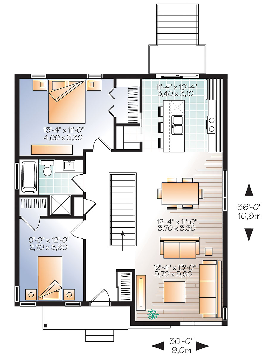 Floor Plan Main Level
