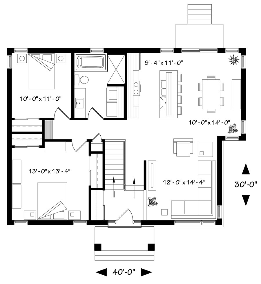 Floor Plan Main Level