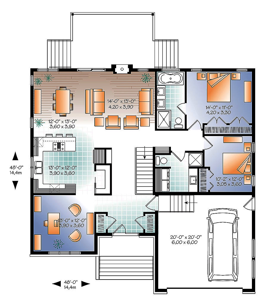 Floor Plan Main Level
