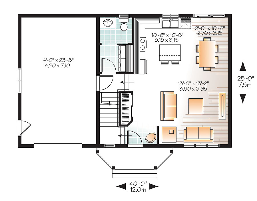 Floor Plan Main Level