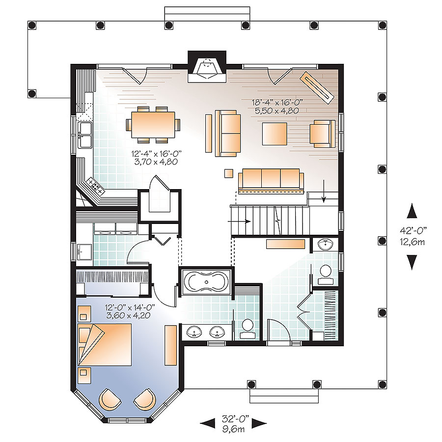 Floor Plan Main Level